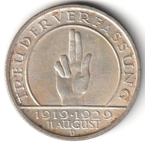 1929 germany reichsmark - 5,