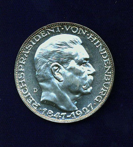 Germany 1927 von hindenburg - ,